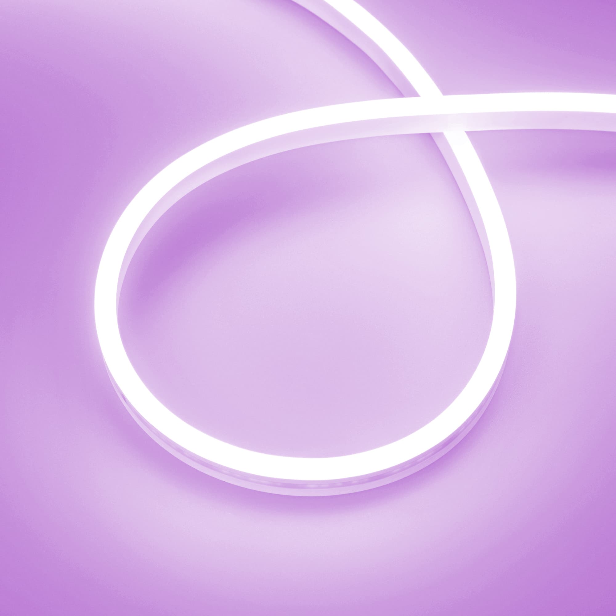 Светодиодная лента герметичная AURORA-PS-A120-12x6mm 24V Purple (10 W/m, IP65, 2835, 5m) (Arlight, Силикон) 036678