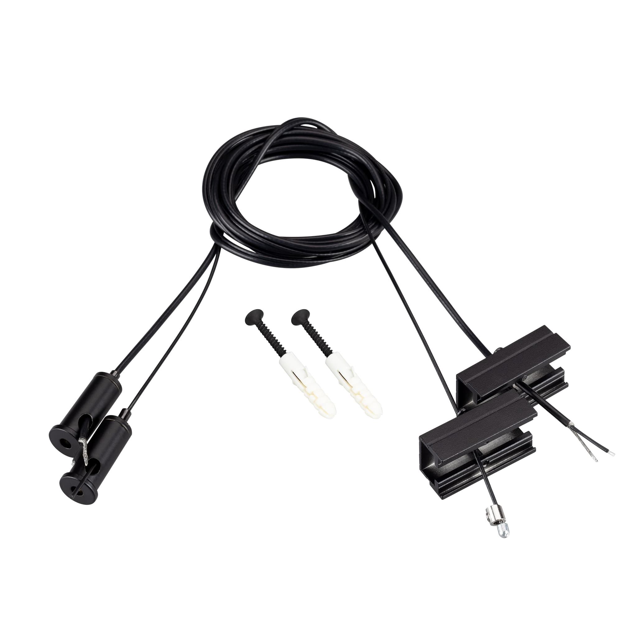 Подвес токопроводящий SL-LINE-25100 2x2m Set BLACK (Arlight, провод 2x0.5) 045799