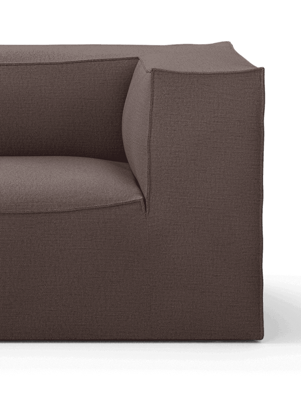 Ferm Living Catena Sofa Armrest Right L401 - Hot Madison - Brown — фото 3