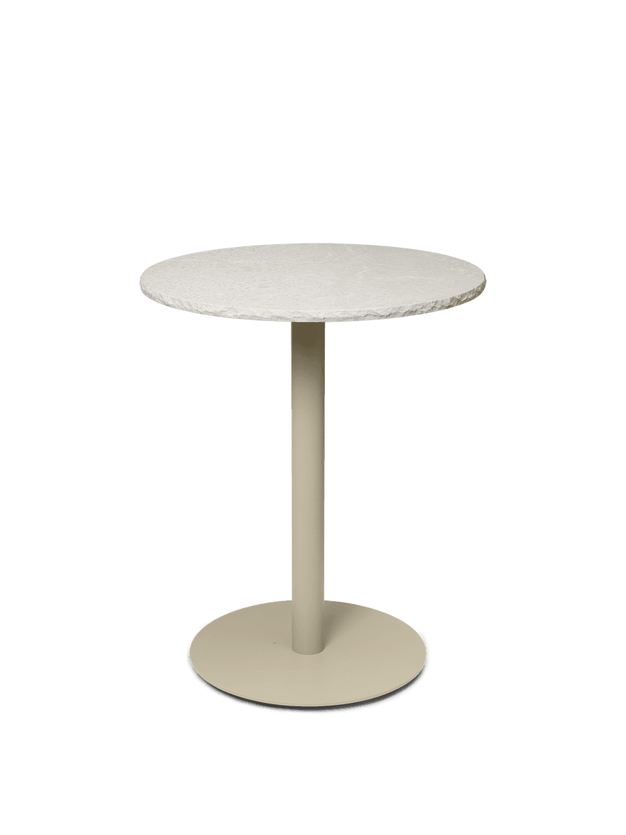 Ferm Living Mineral Café Table - Bianco Curia - Cashmere