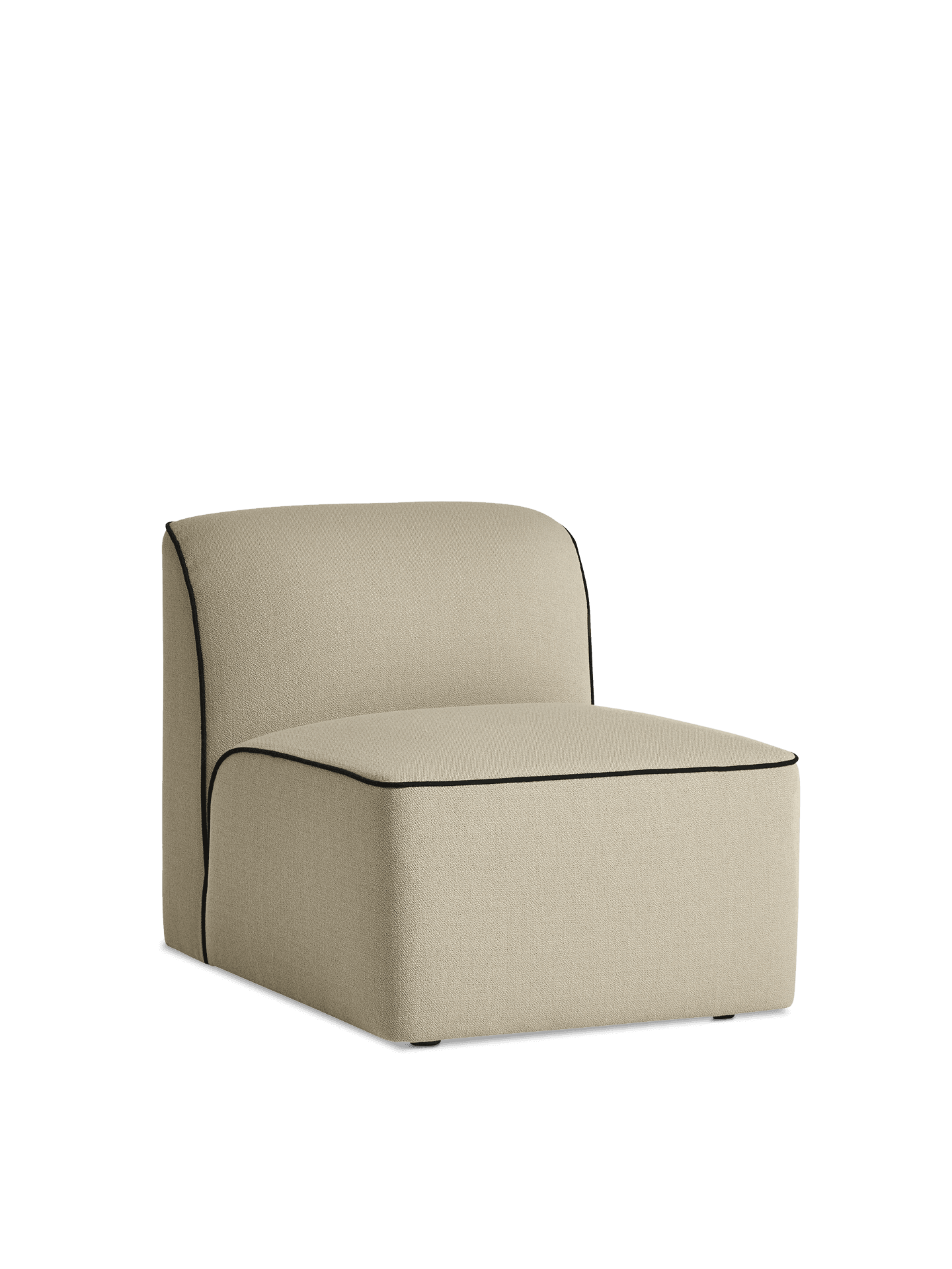 WOUD Flora middle module (66 cm) - Light sand