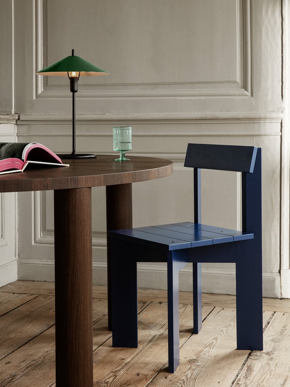 Ferm Living Ark Dining Chair - Blue — фото 3