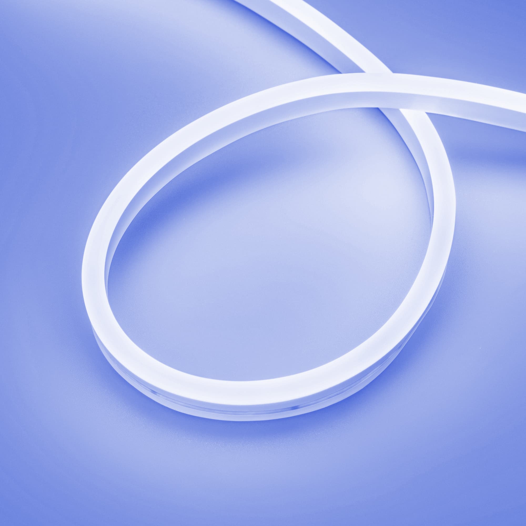 Светодиодная лента герметичная AURORA-PS-A120-16x8mm 24V Blue (10 W/m, IP65, 2835, 5m) (Arlight, Силикон) 036691