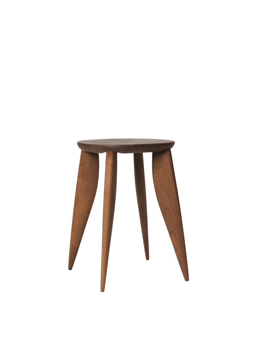 Ferm Living Feve Side Table - Walnut