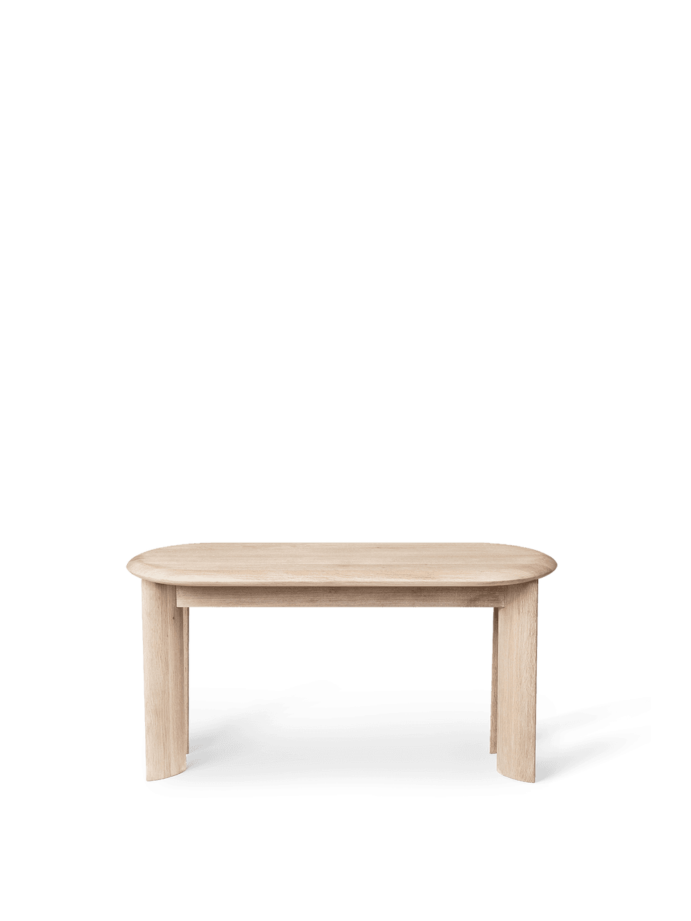 Ferm Living Bevel Bench - White Stained Oak — фото 2