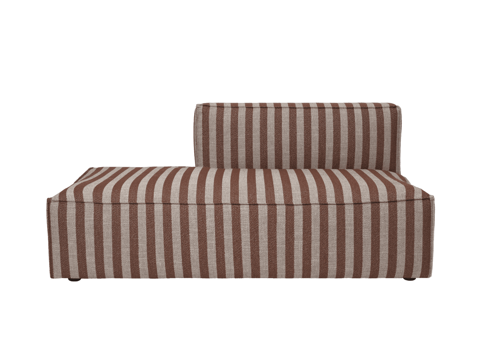 Ferm Living Catena Sofa Open End Left L300 - Louisiana - Sand/Chocolate