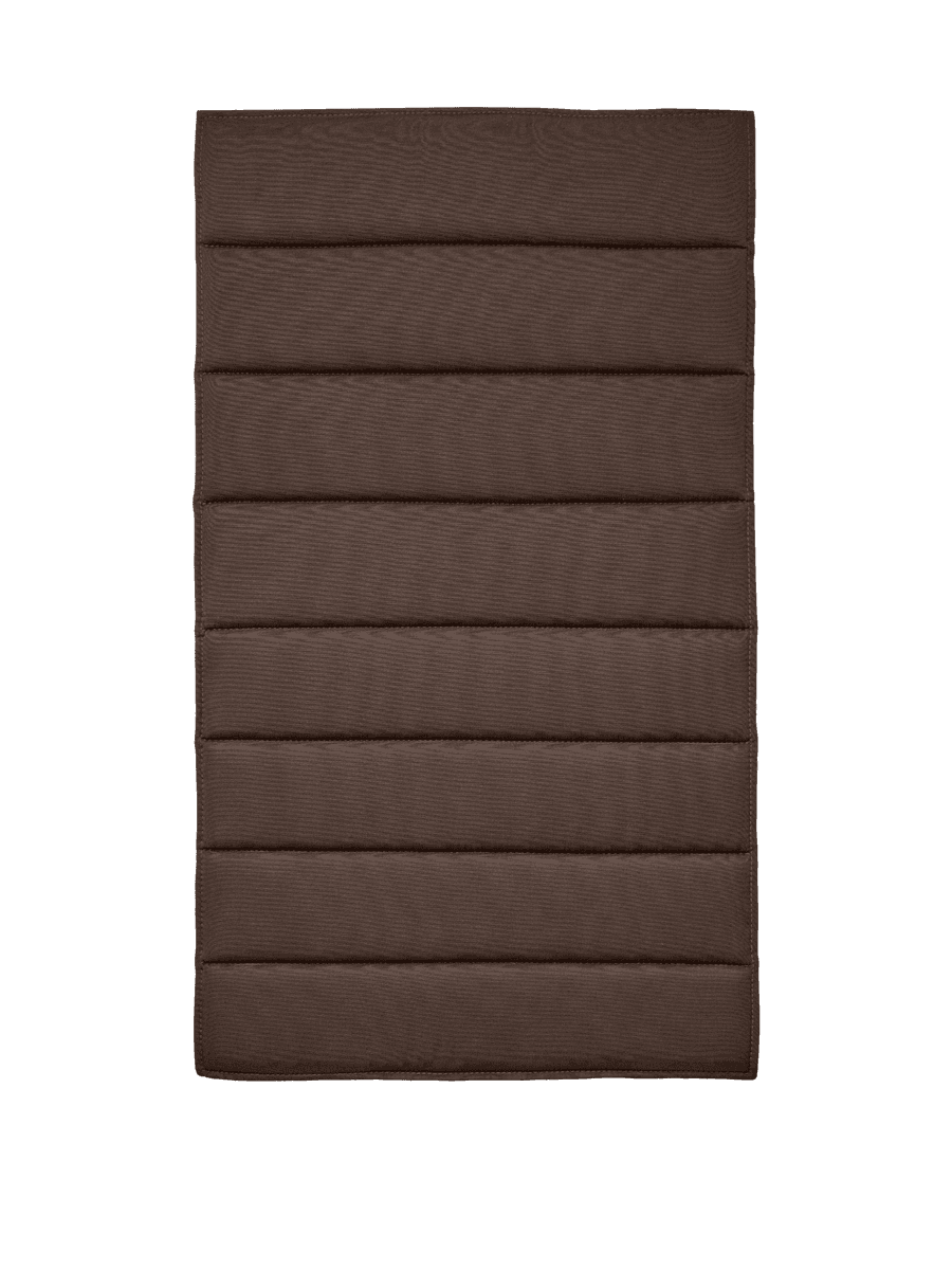 Ferm Living Dapple Cushion - Lounge Chair - Dark Chocolate