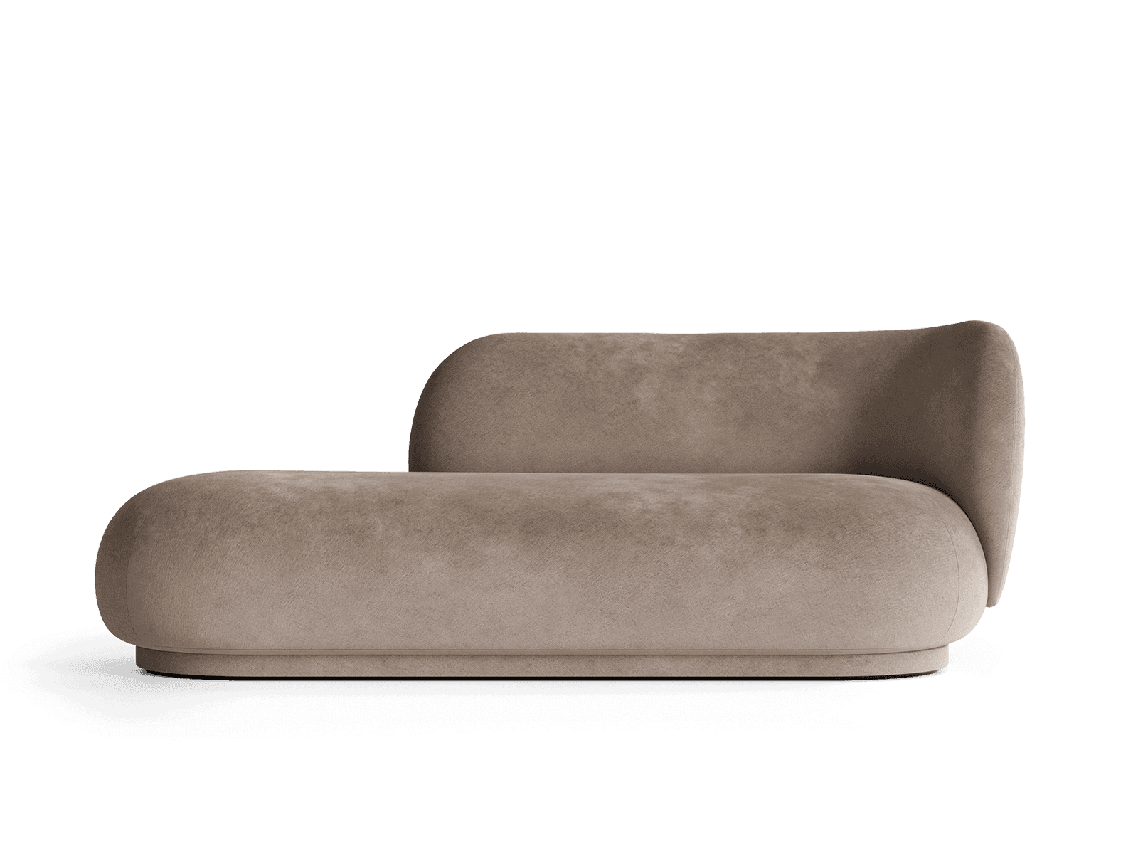 Ferm Living Rico Divan Right - Faded Velvet - Beige