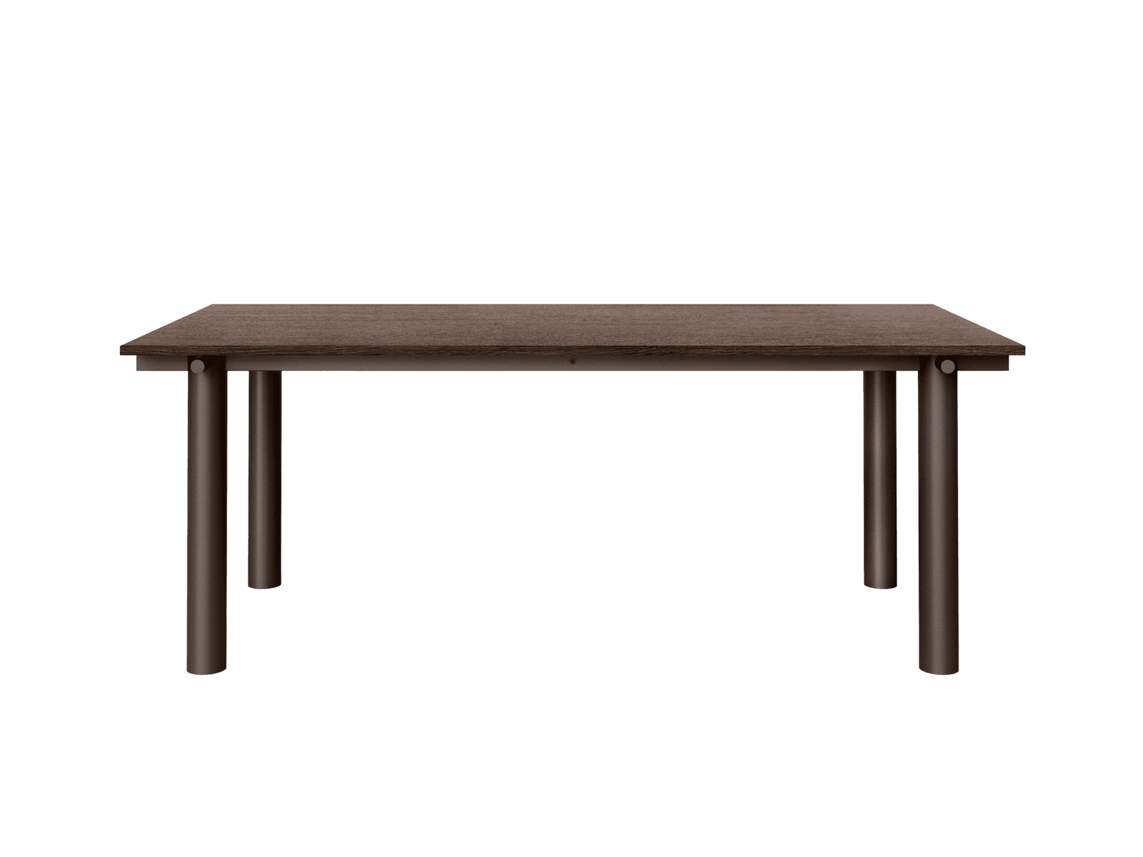 Ferm Living Atura Dining Table - Dark Chocolate/Dark Stained Oak