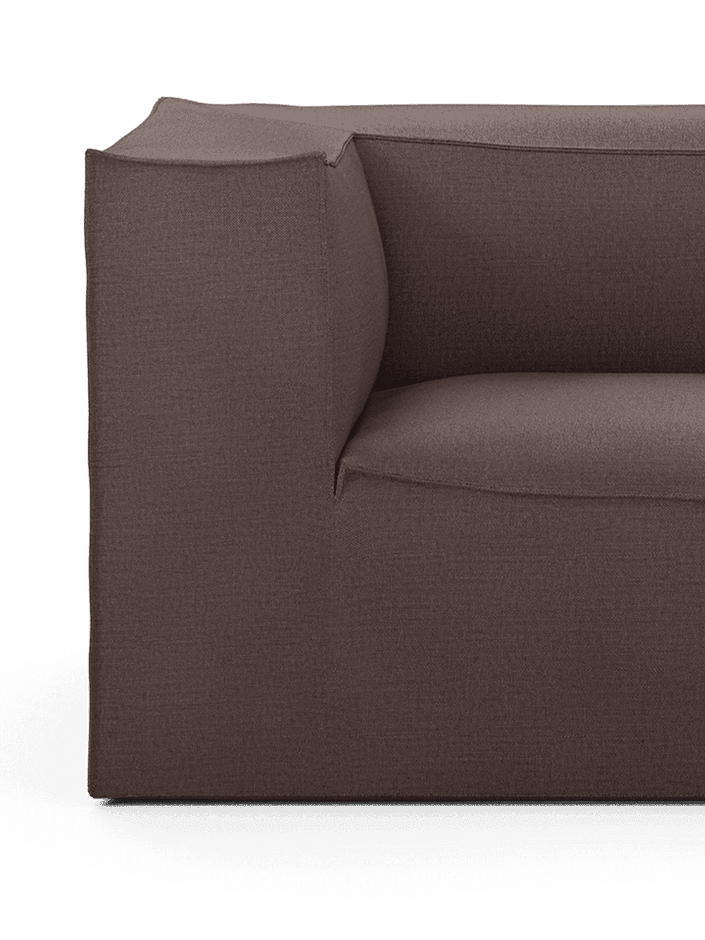 Ferm Living Catena Sofa Armrest Left S400 - Hot Madison - Brown — фото 3