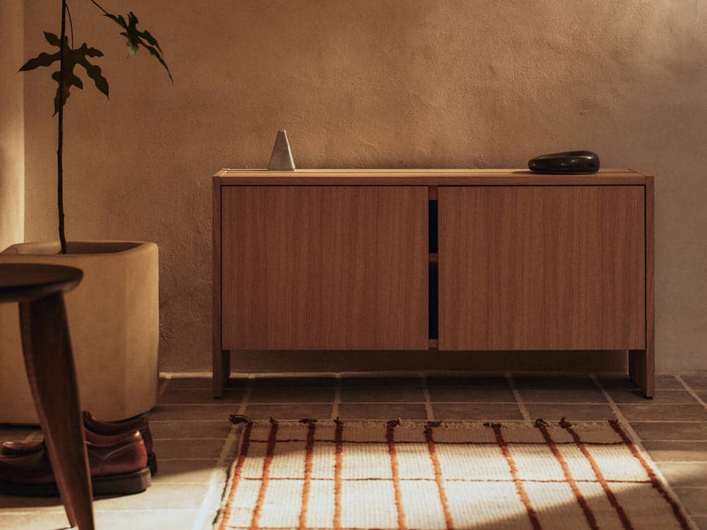 Ferm Living Parcel Hallway Cabinet - Low - Natural Oak — фото 3