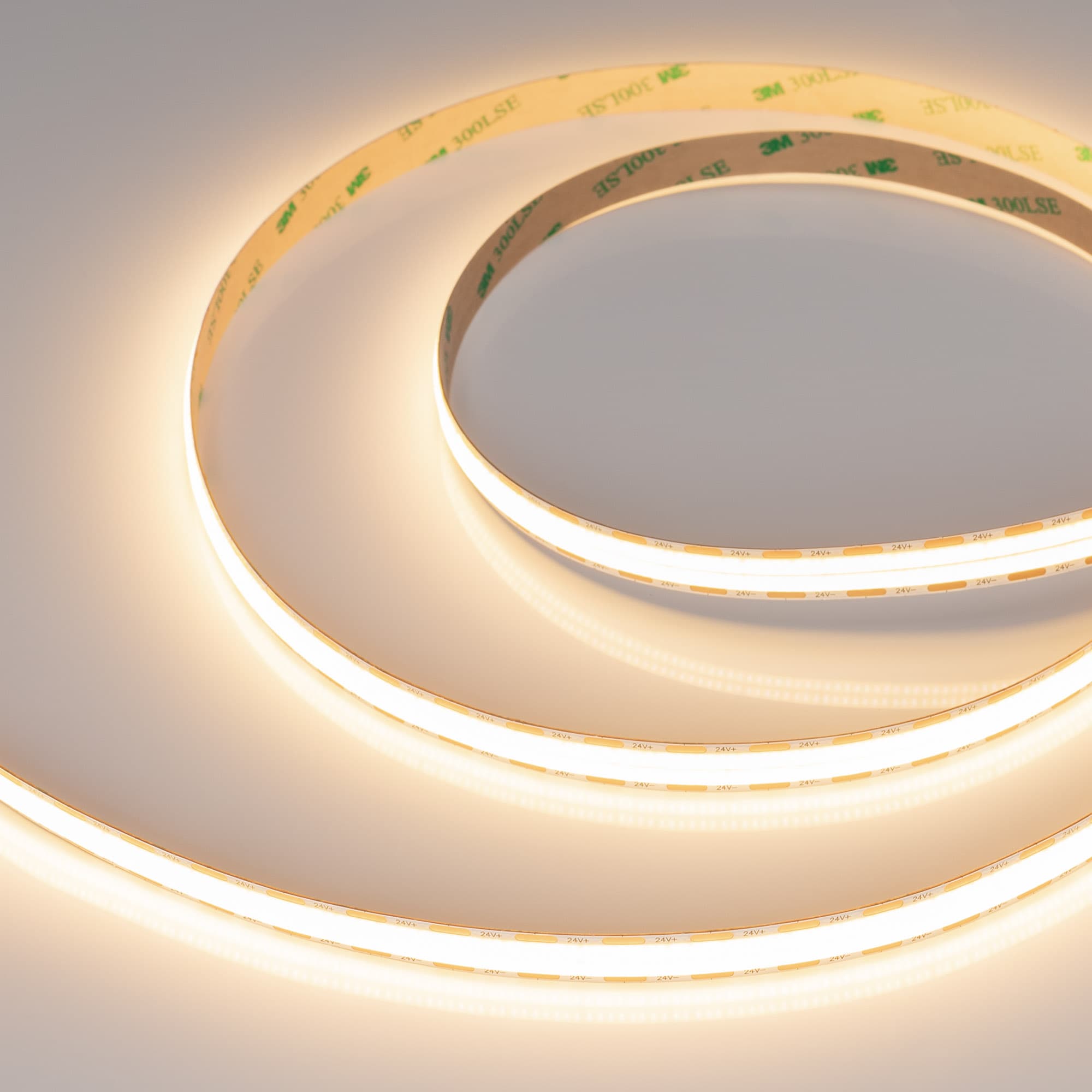 Светодиодная лента COB-X1088-12mm 24V Warm3000 (22 W/m, IP20, 5m) (Arlight, 5 лет) 046932
