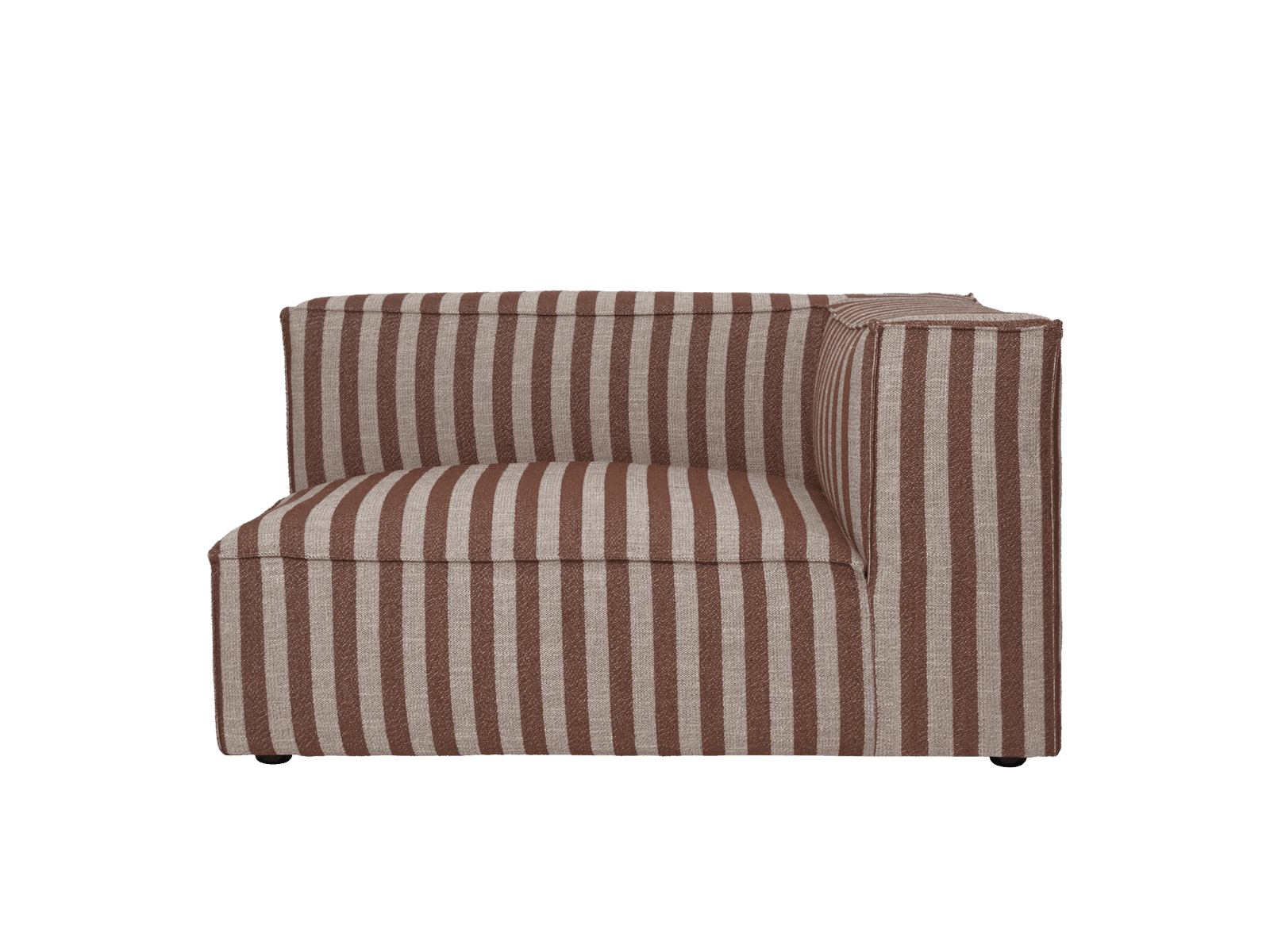 Ferm Living Catena Sofa Armrest Right L401 - Louisiana - Sand/Chocolate