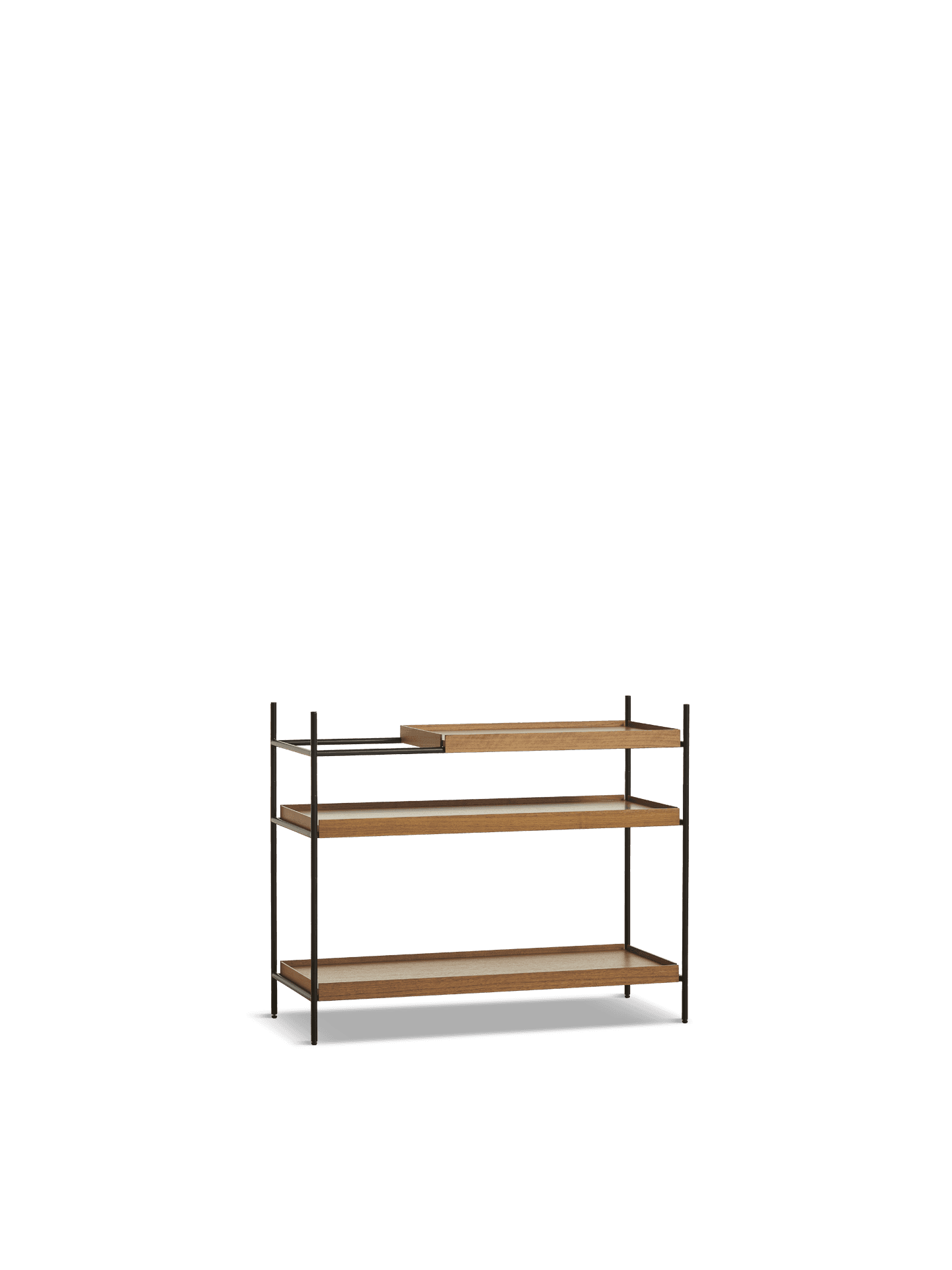 WOUD Tray Shelf (Low) - Walnut - Style 5