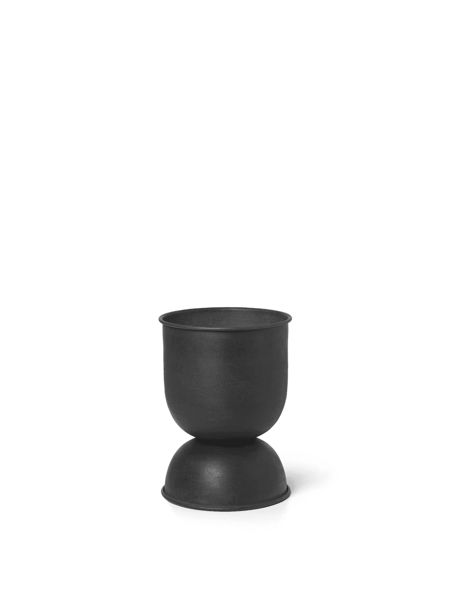 Ferm Living Hourglass Pot - Extra Small - Black