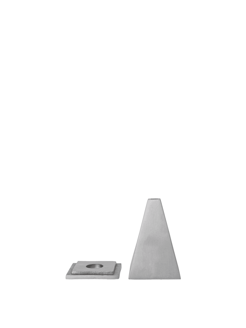 Ferm Living Pyra Incense Cone Burner - Brushed Aluminium — фото 5