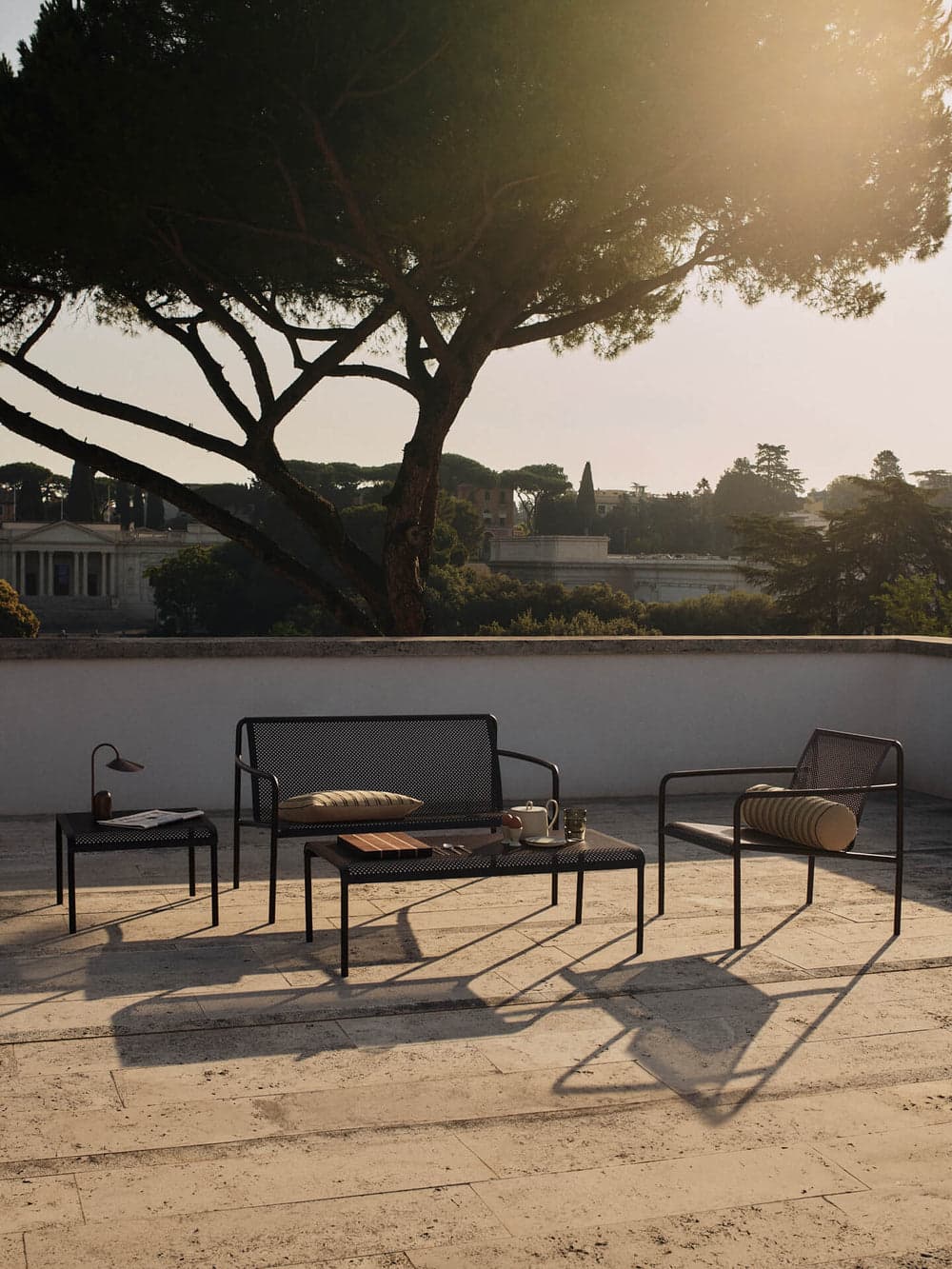 Ferm Living Dapple Lounge Chair with Arms - Dark Chocolate — фото 3