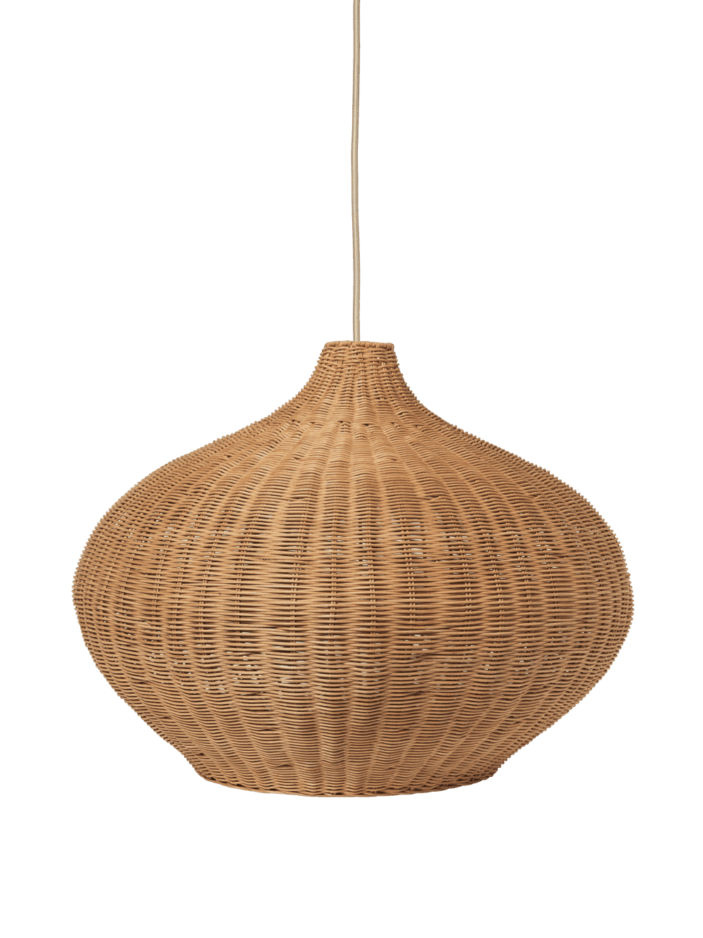 Ferm Living Braided Lampshade - Belly - Natural — фото 3