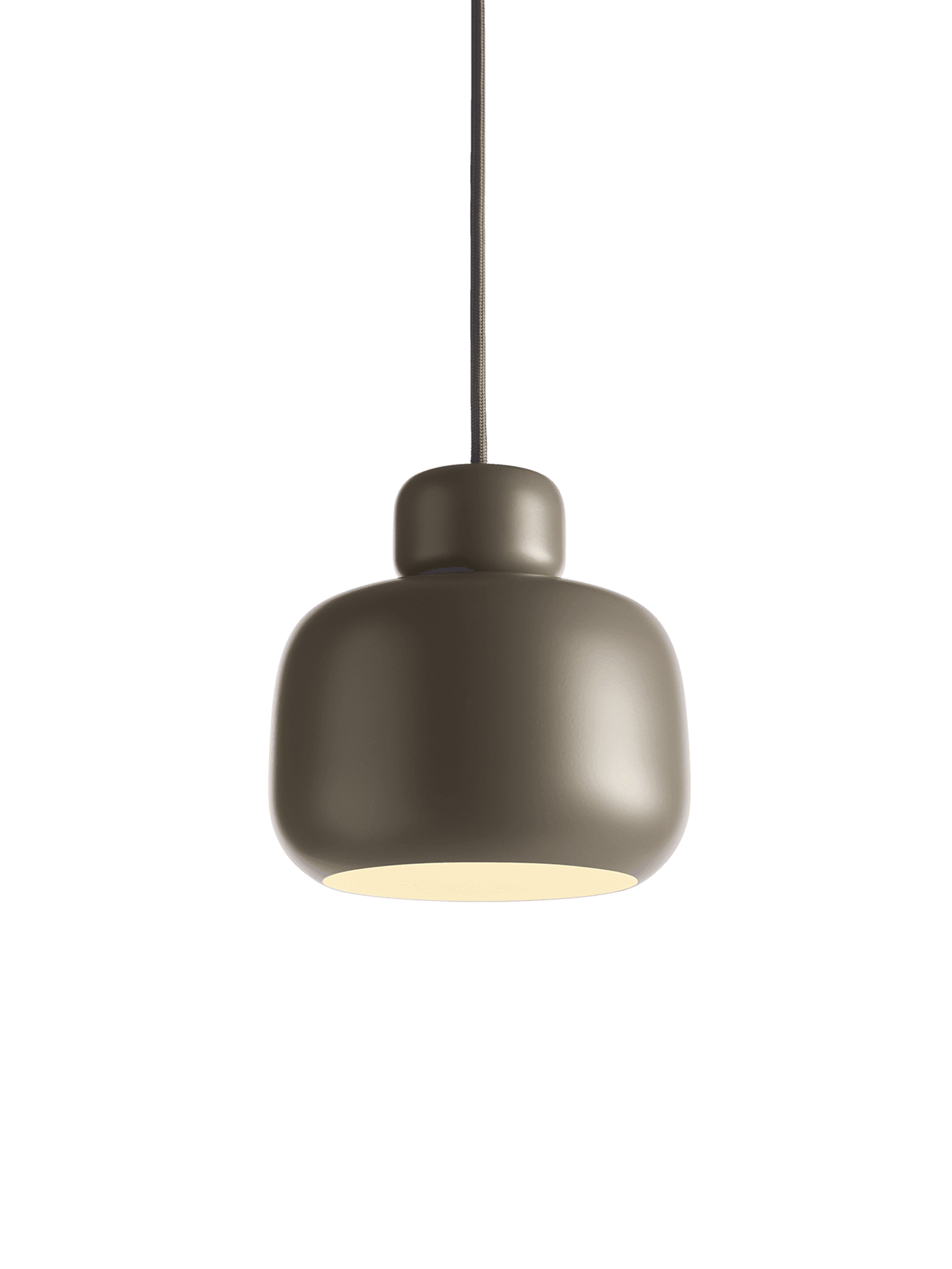 WOUD Stone pendant (Small) - Taupe