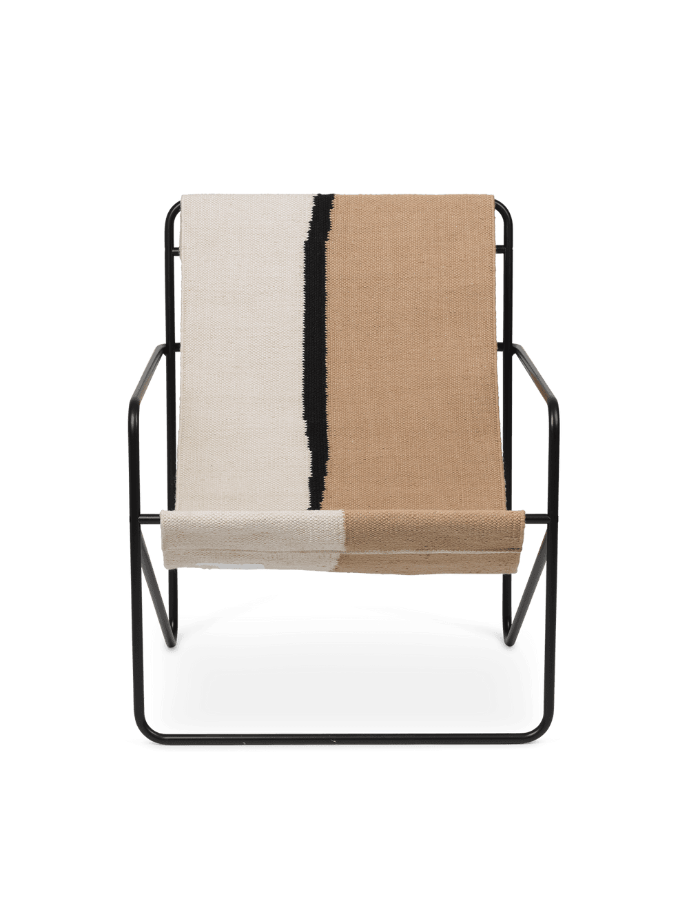 Ferm Living Desert Lounge Chair - Black - Soil — фото 4