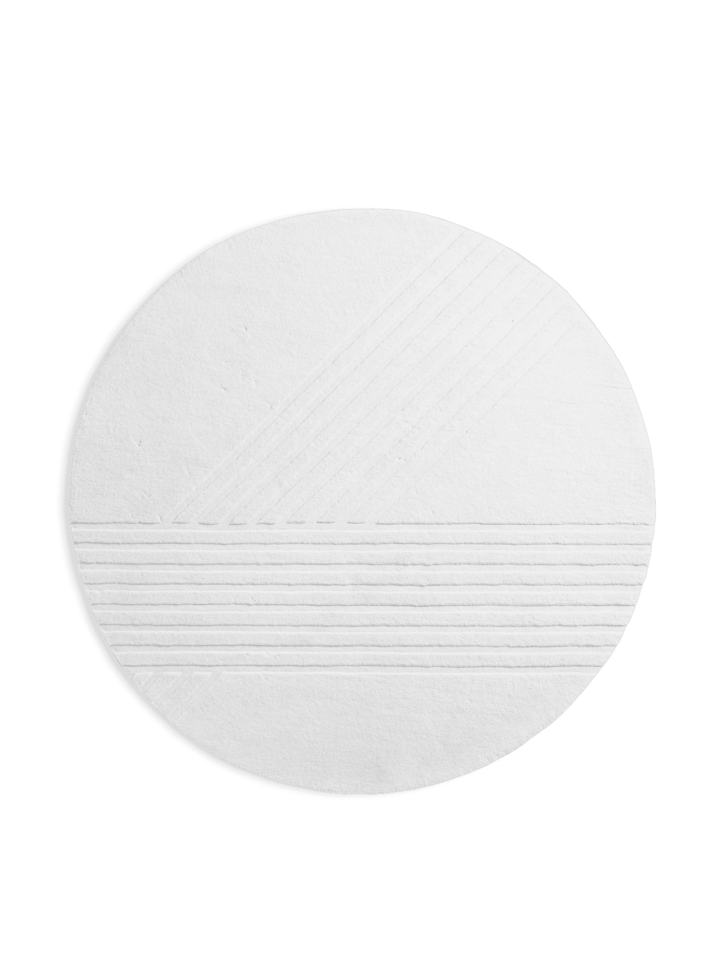 WOUD Kyoto rug (Ø: 200 cm) - Off white