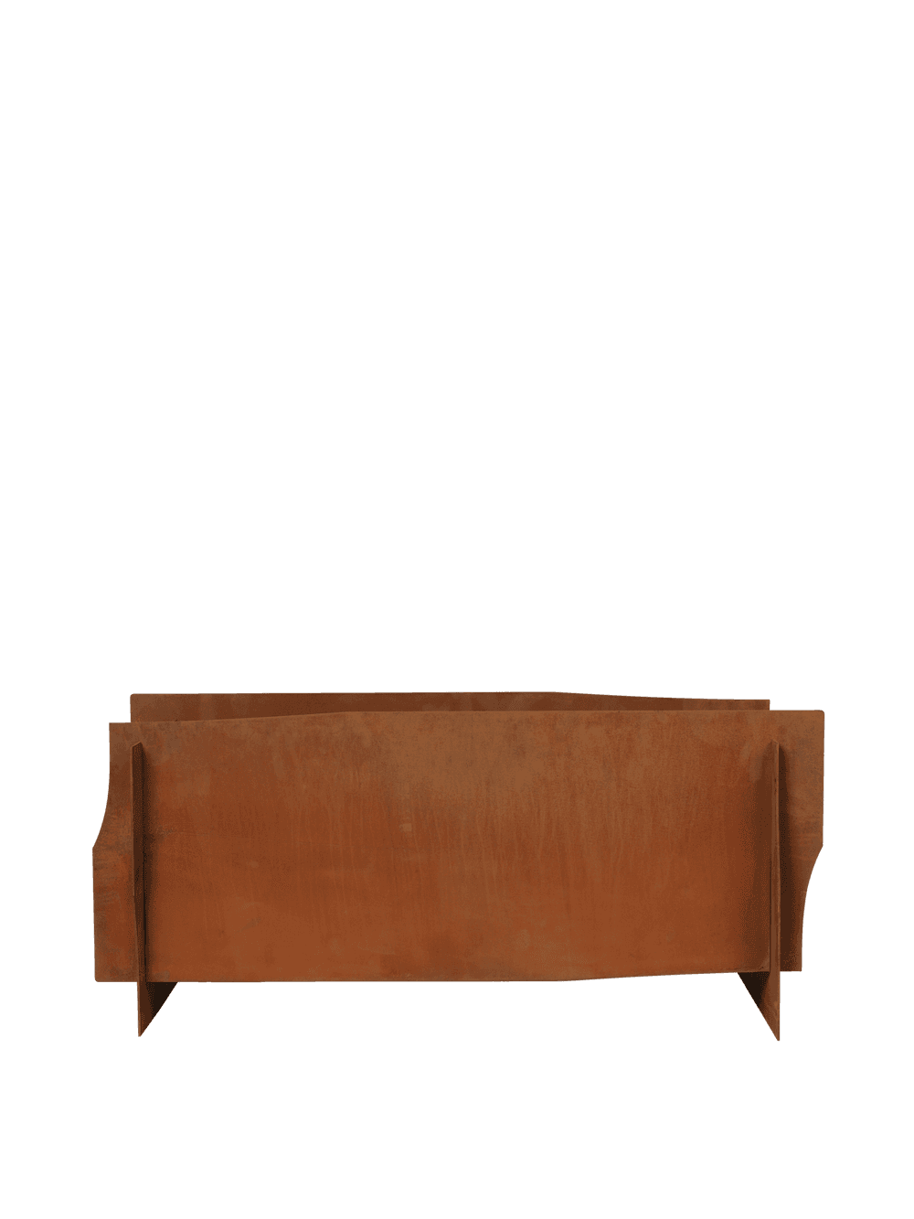 Ferm Living Lapel Planter - Rectangular - Rust — фото 4