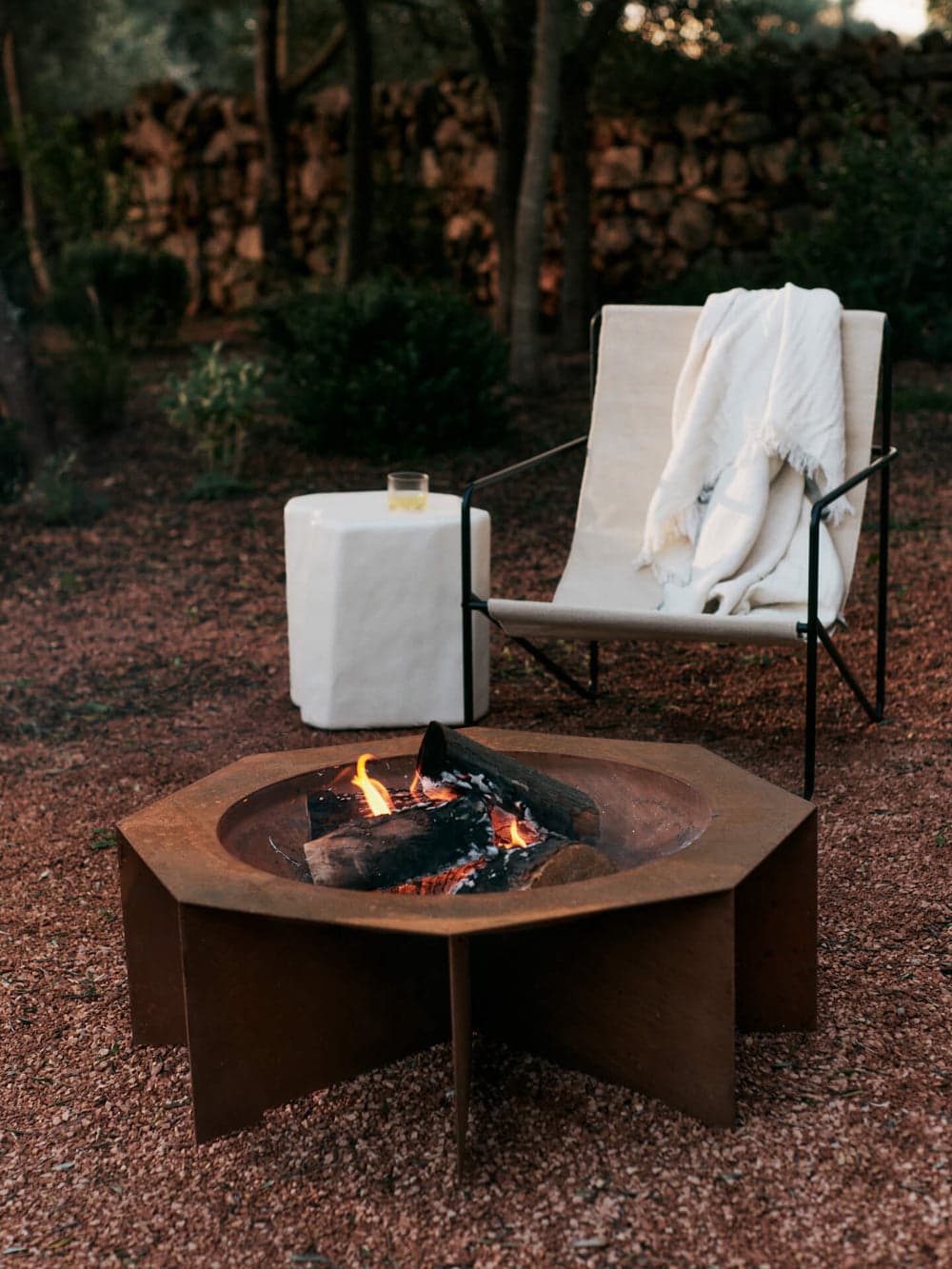 Ferm Living Otte Fire Pit - Rust — фото 5