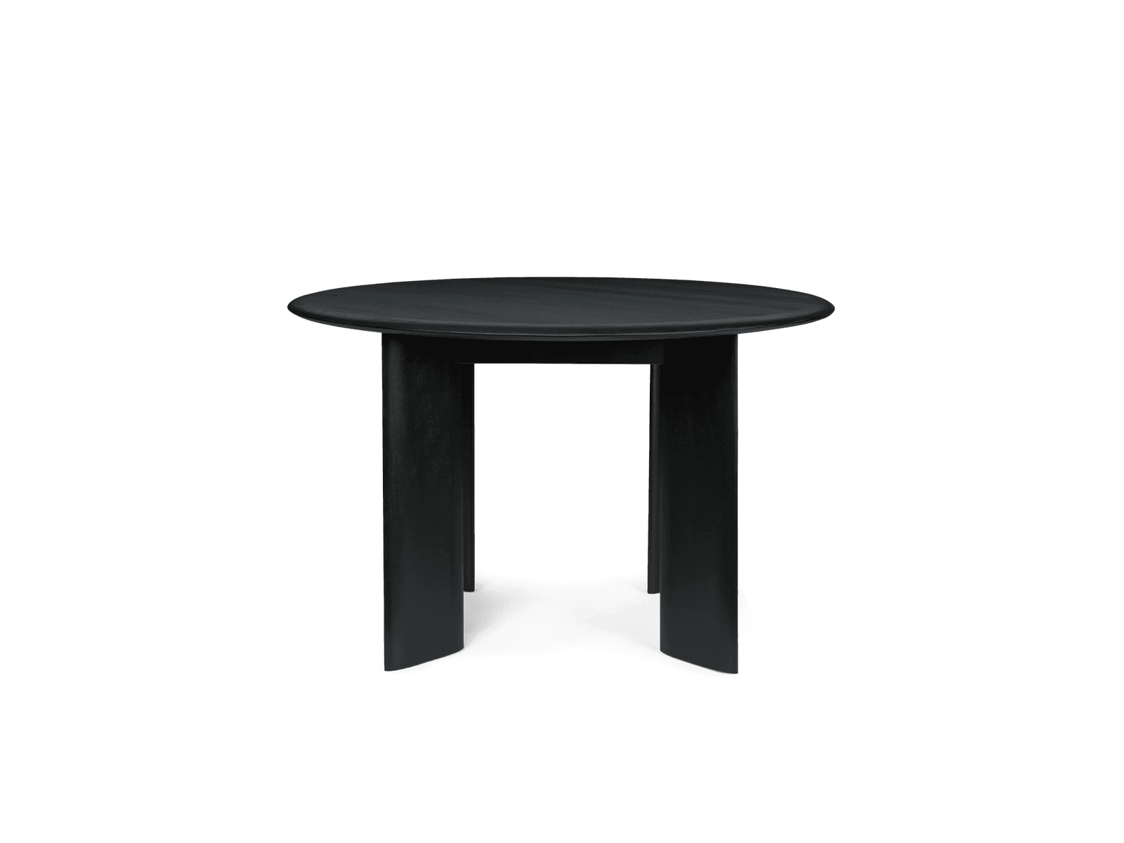 Ferm Living Bevel Table - Round Ø117 - Black Oiled Beech