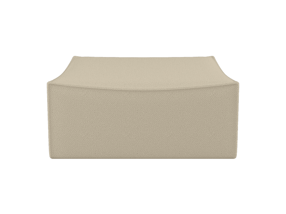 Ferm Living Catena Pouf Square S500 - Grain - Cashmere — фото 2