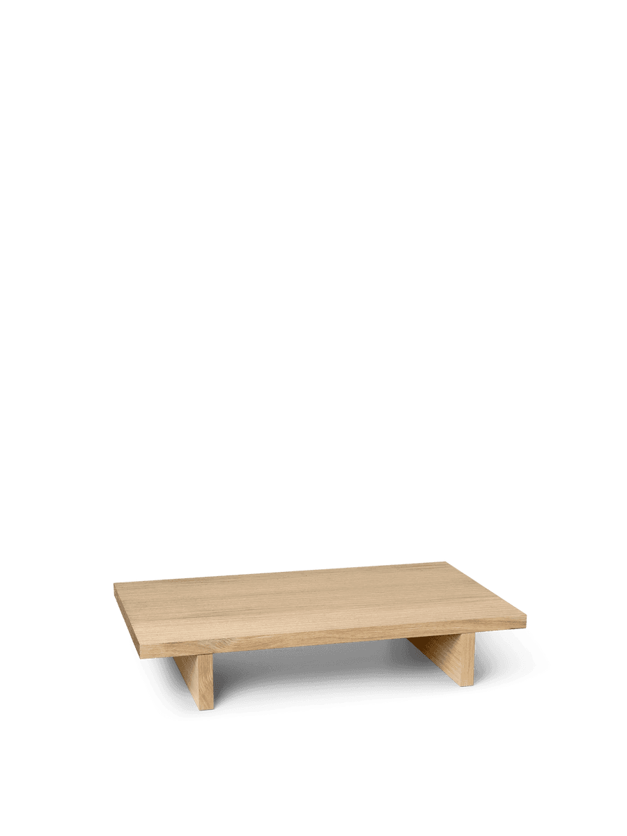 Ferm Living Kona Low Table - Natural Oak Veneer