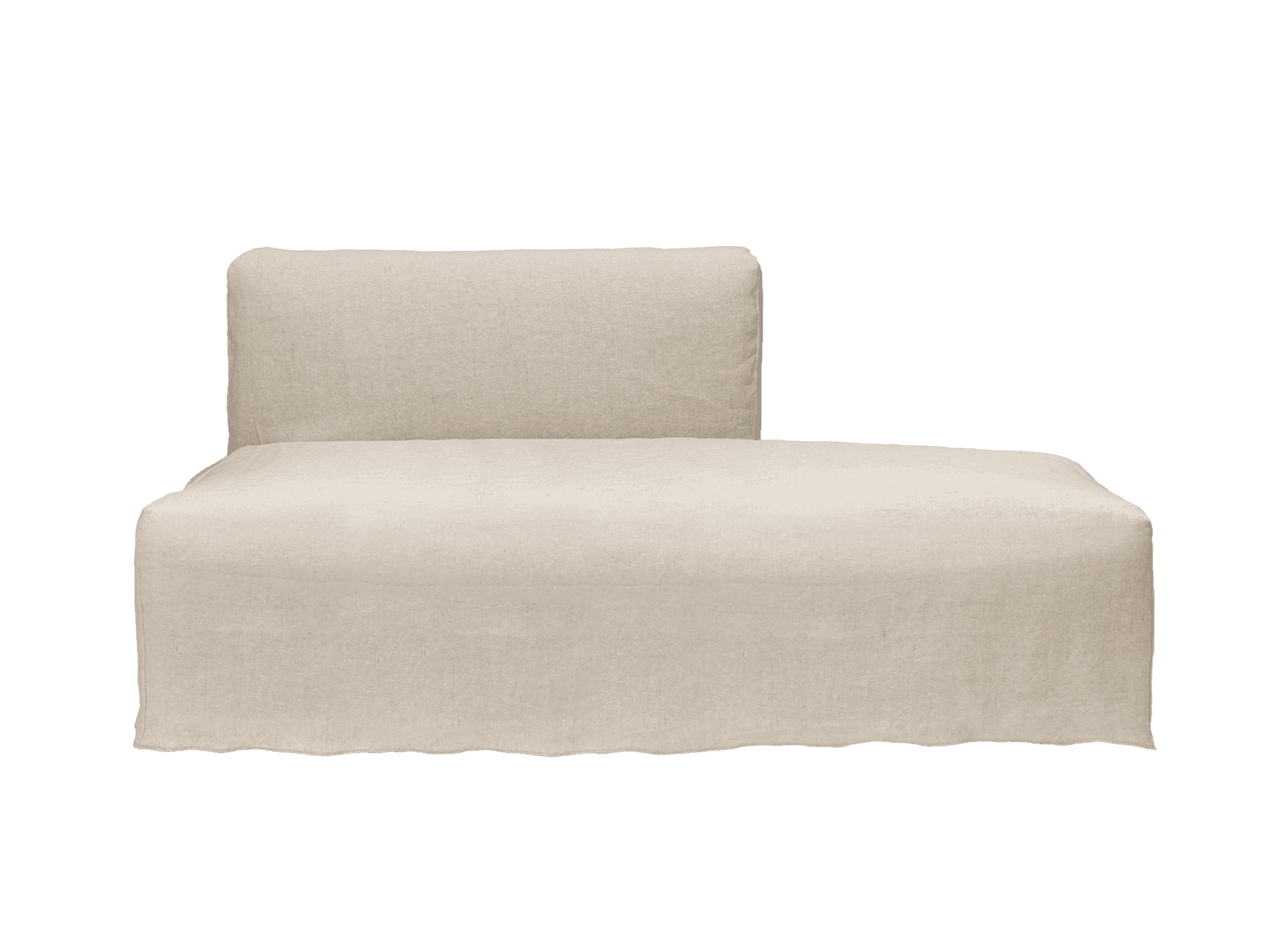 Ferm Living Catena Sofa Open End Right L301 - Loose Drape - Natural