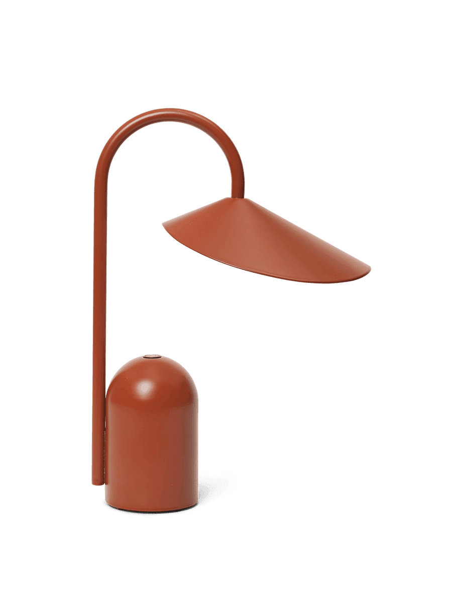 Ferm Living Arum Portable Lamp - Oxide Red
