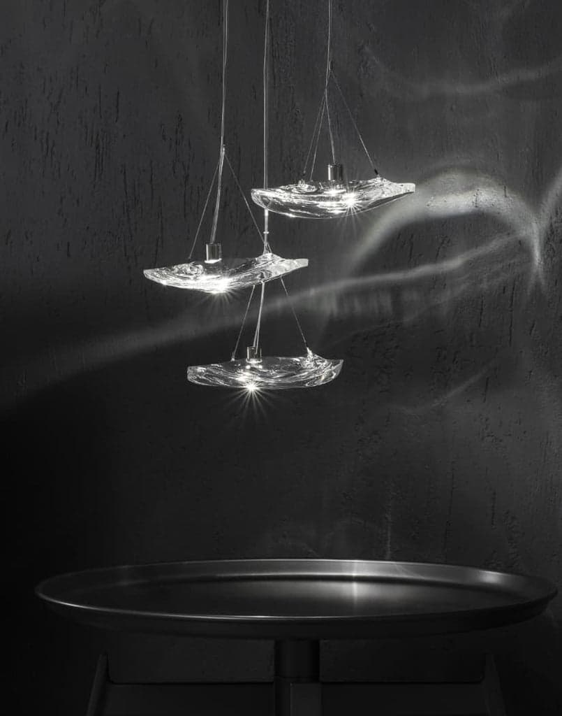 Terzani Manta 3 light pendant — фото 2