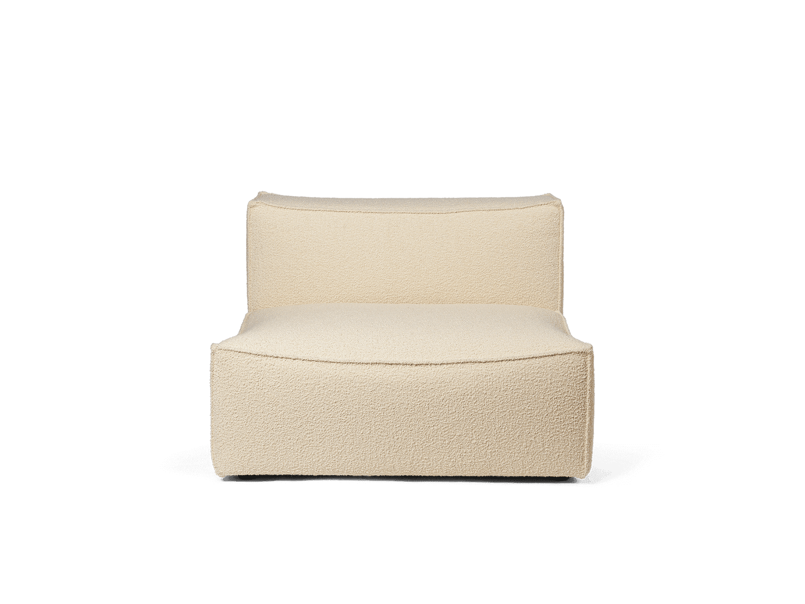Ferm Living Catena Sofa Center L100 - Nordic Bouclé - Off-White
