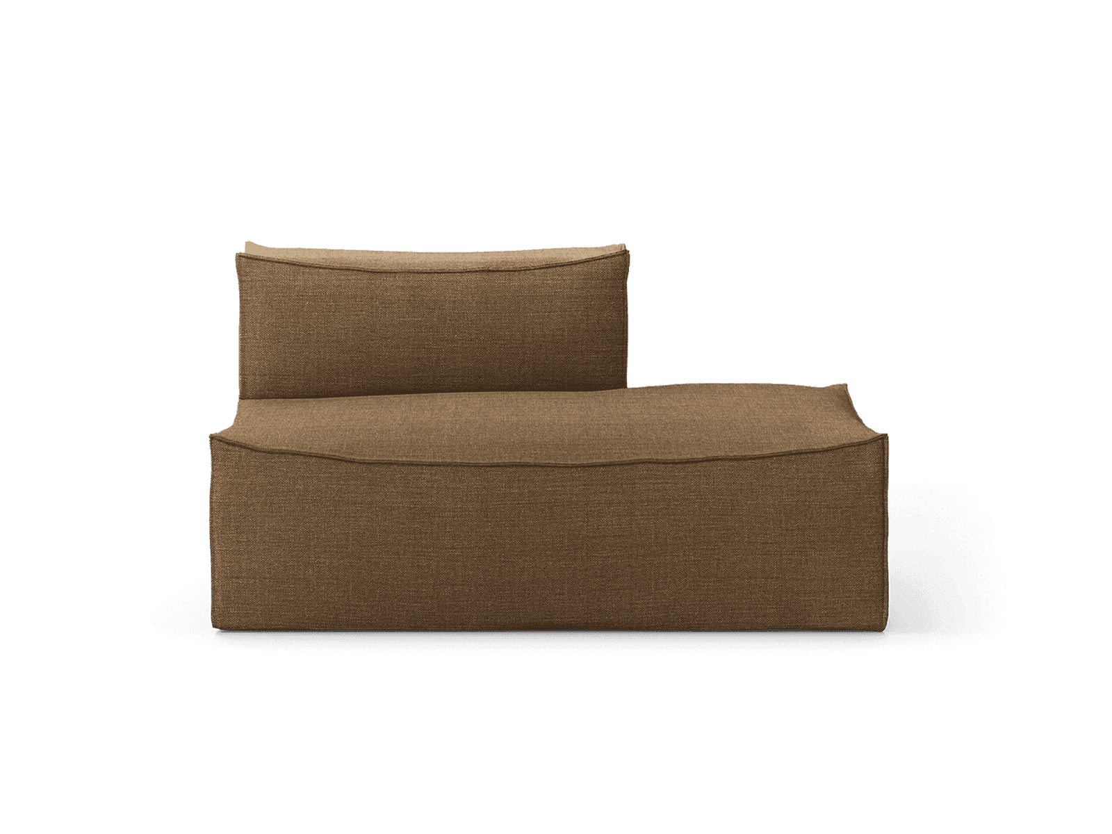 Ferm Living Catena Sofa Open End Right S301 - Hot Madison - Smoked Chocolate