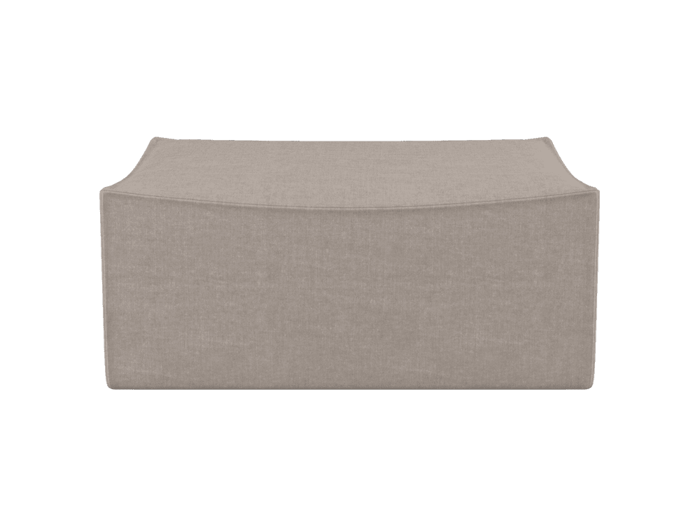 Ferm Living Catena Pouf Rectangular S501 - Grain - Cashmere — фото 2
