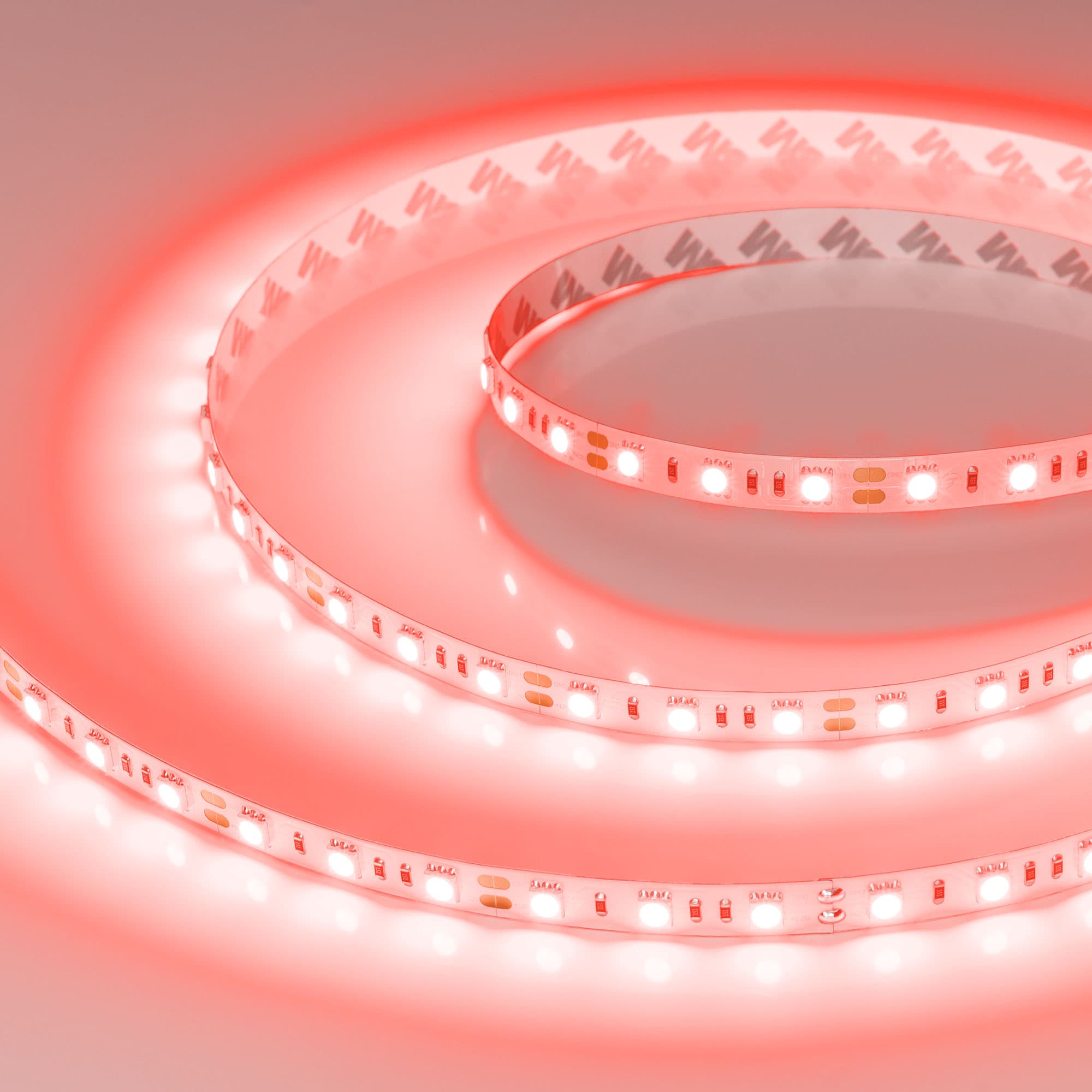 Светодиодная лента RT-B60-10mm 12V Red (14.4 W/m, IP20, 5060, 5m) (Arlight, 14.4 Вт/м, IP20) 012343(2) — фото 3