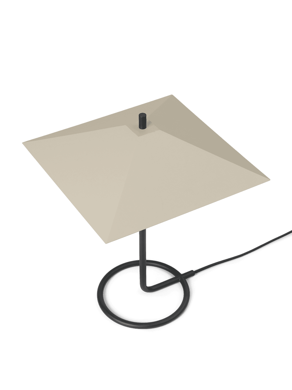 Ferm Living Filo Table Lamp Square - Black/Cashmere — фото 3
