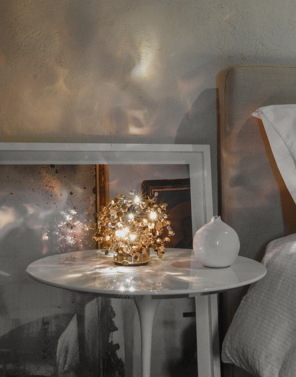 Terzani Argent, mon bijou portable table lamp