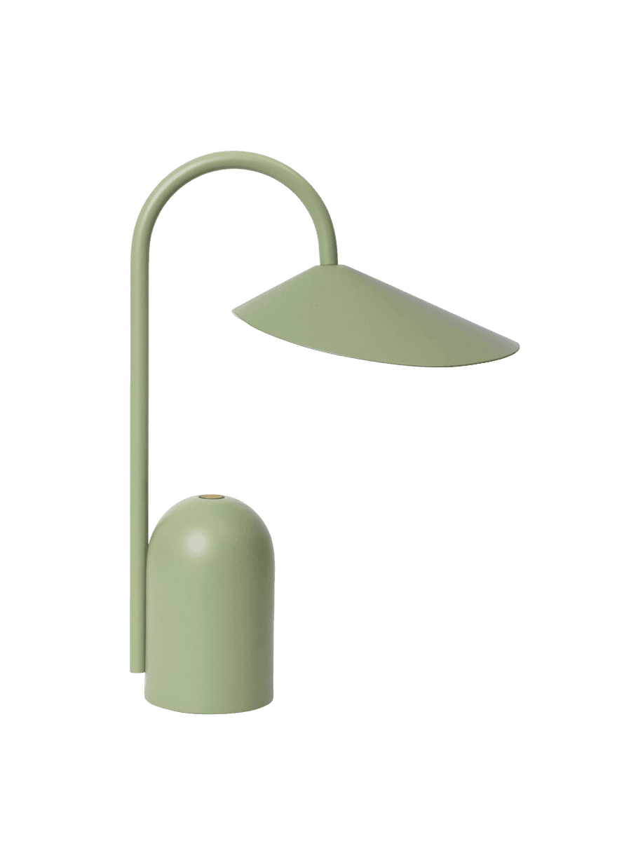 Ferm Living Arum Portable Lamp - Tea Green