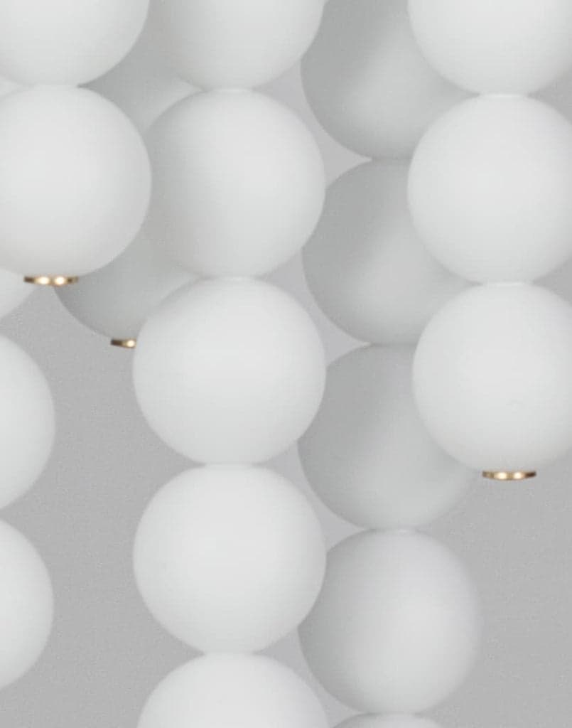 Terzani Abacus 7 round multi light pendant — фото 9