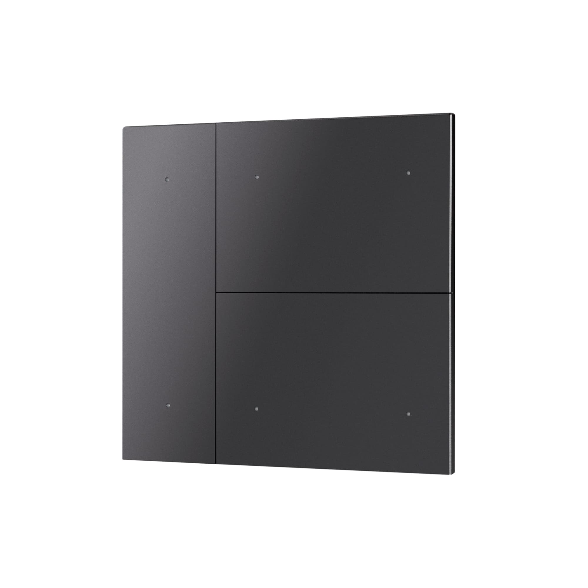 INTELLIGENT ARLIGHT Накладка панели KNX-23-3G-SUF Dark Grey (Backlight) (IARL, IP20 Металл, 2 года) 051095 — фото 1
