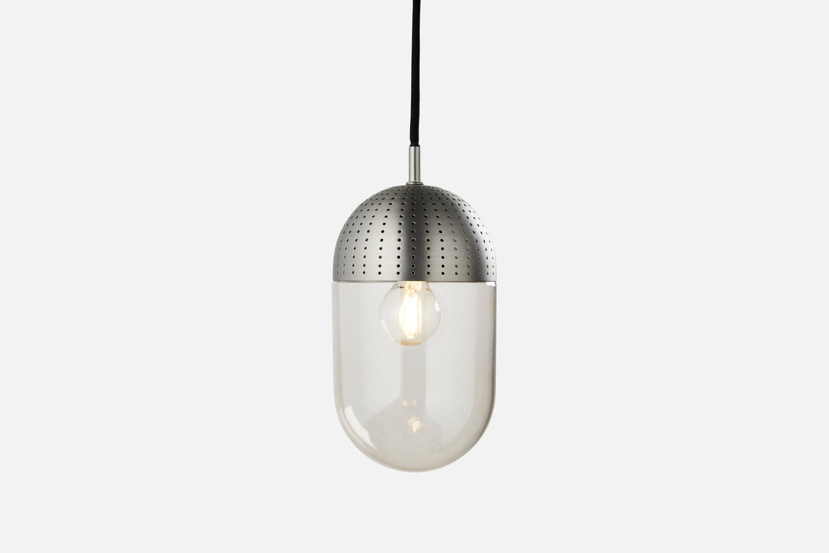 WOUD Dot pendant (Large) - Brushed metal finish — фото 4