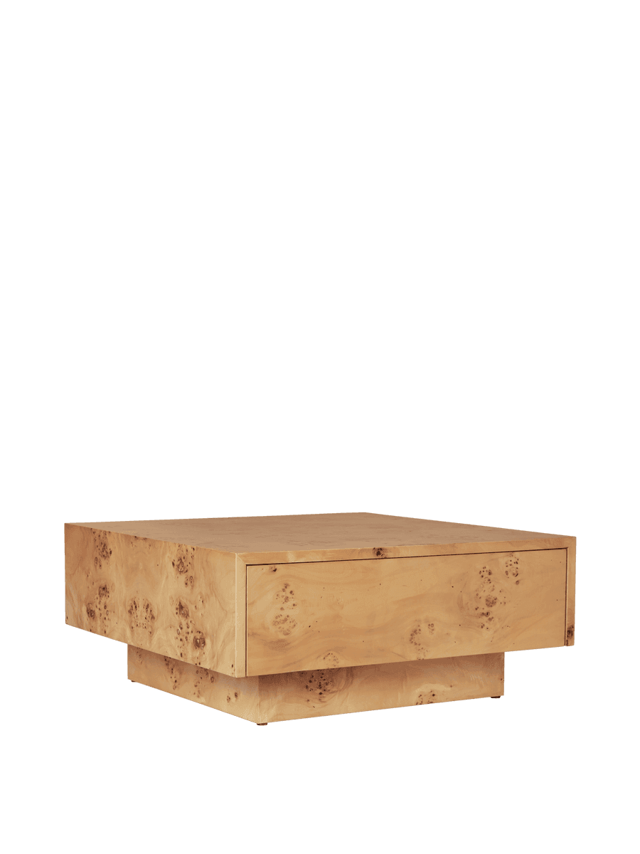 Ferm Living Burl Storage Coffee Table - Natural