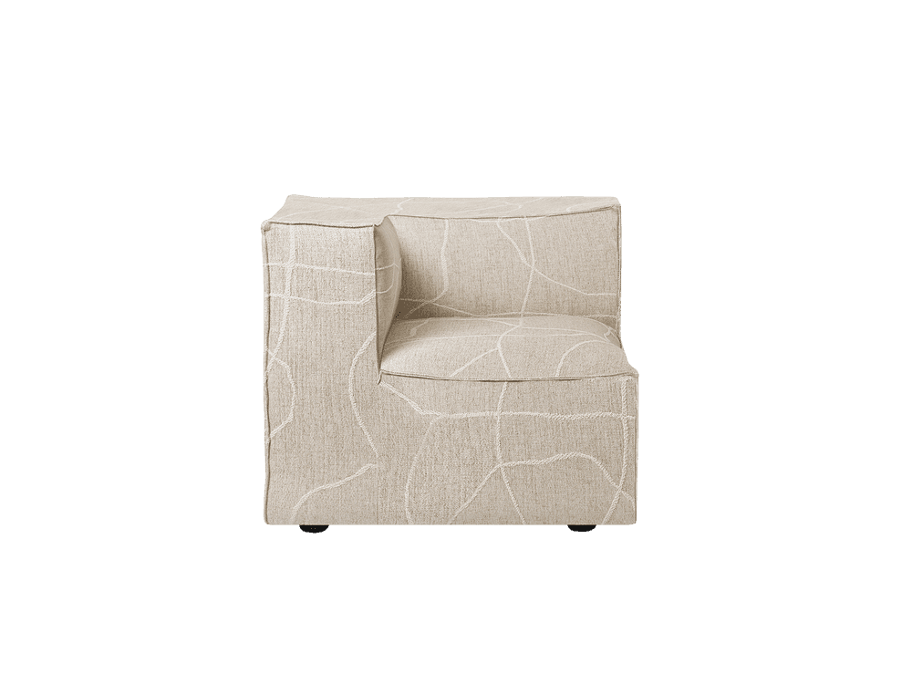 Ferm Living Catena Sofa Connect Corner S200 - Can Lis - Sand/Off-White — фото 2