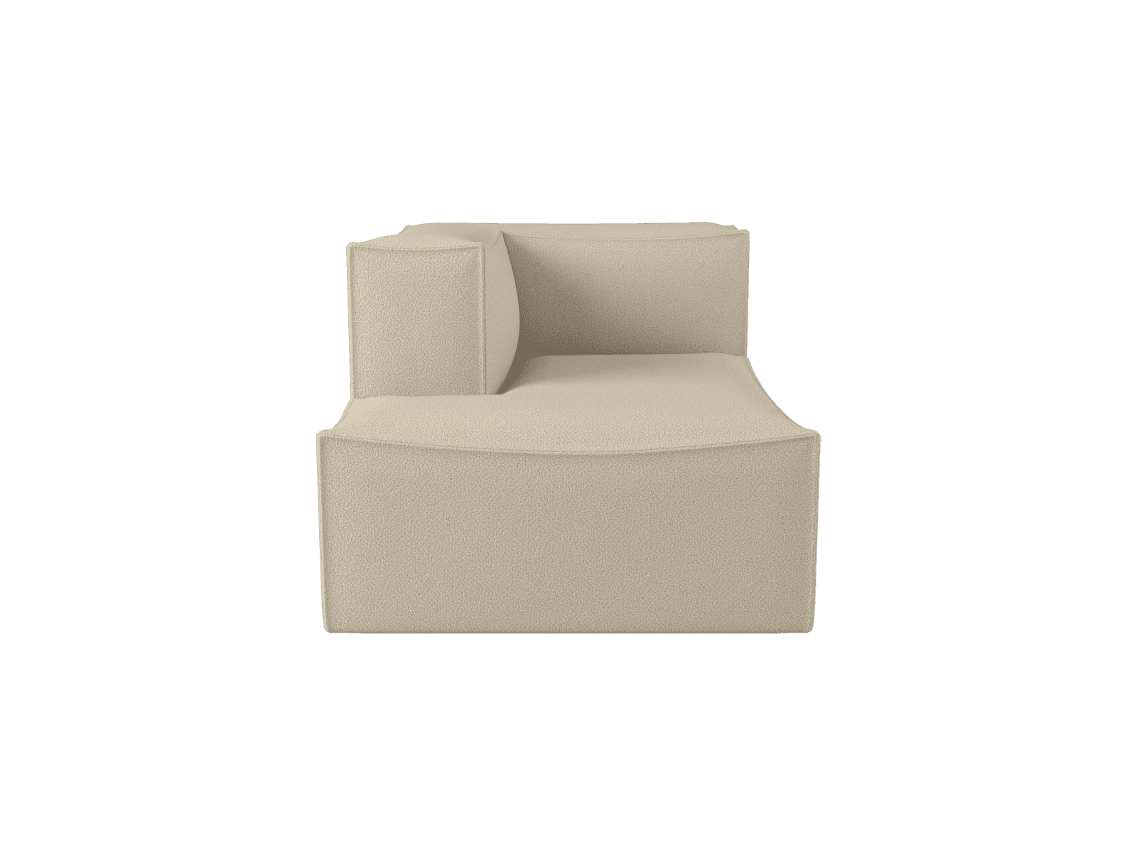 Ferm Living Catena Sofa Chaise Longue Left S600 - Grain - Cashmere