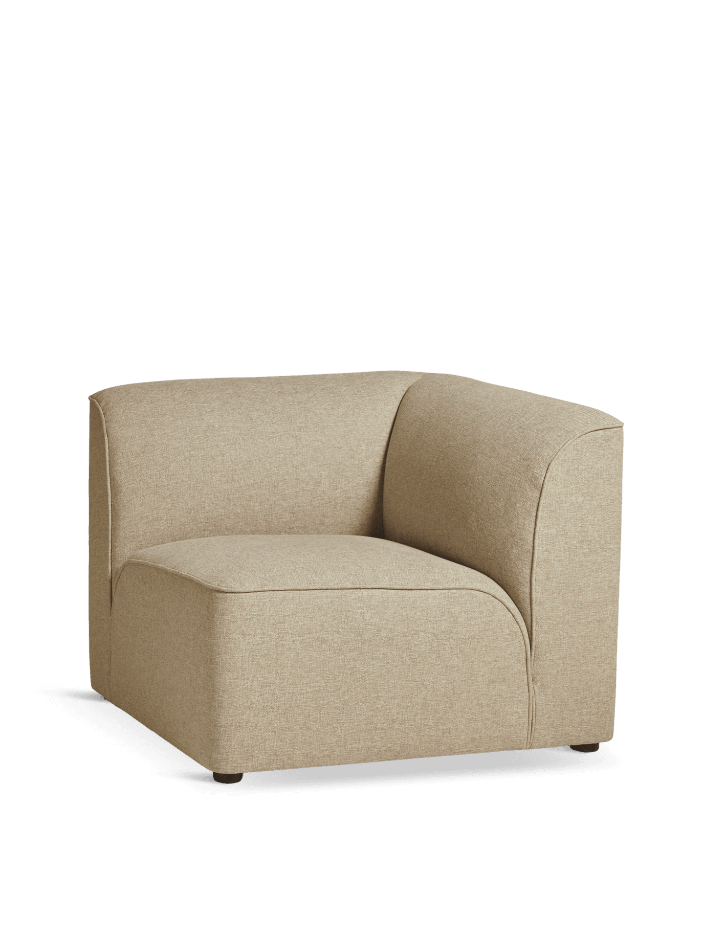 WOUD Flora corner module - Warm beige