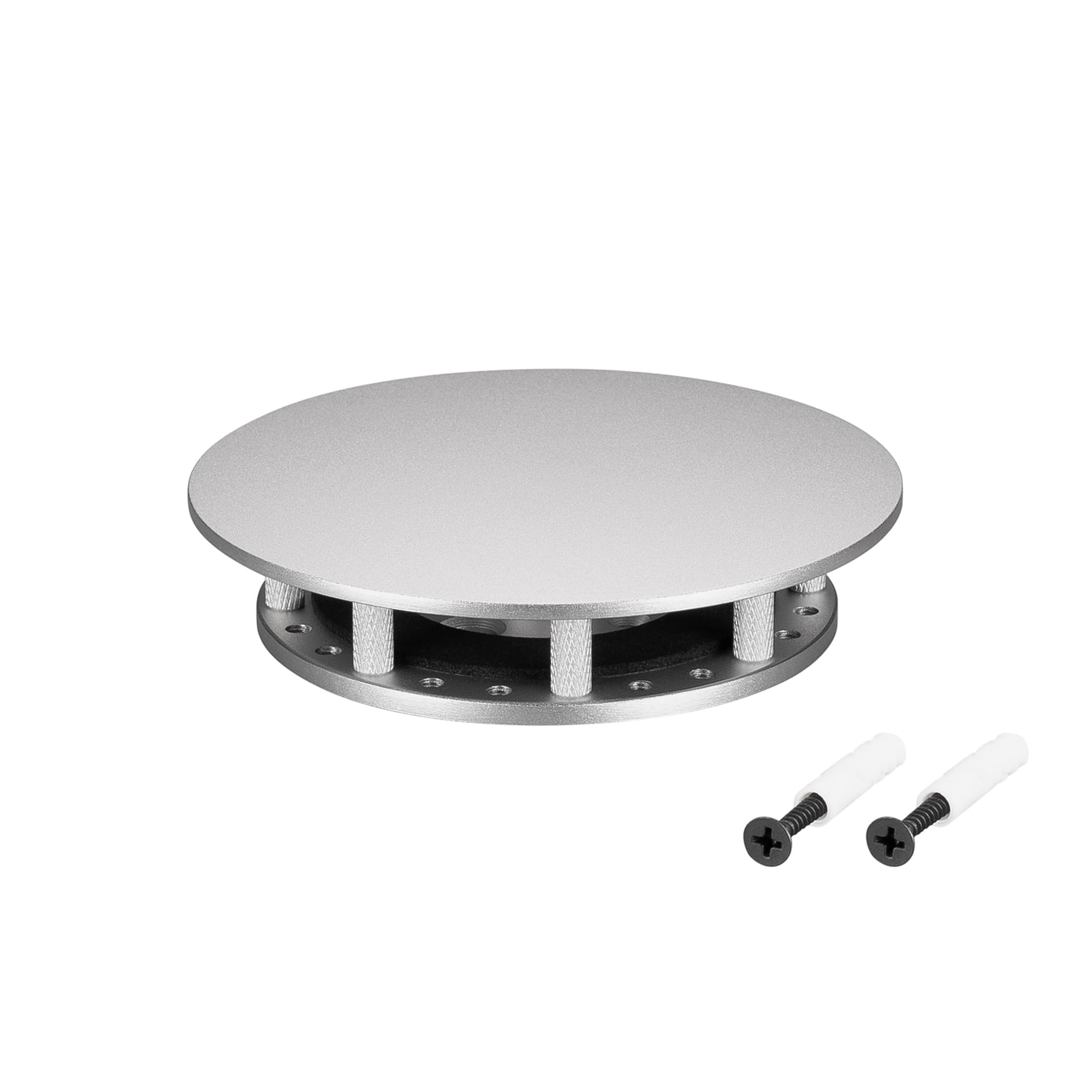 Крепление MOONLIGHT-BASE-ROUND-D18-S Silver (Arlight, Металл) 046084