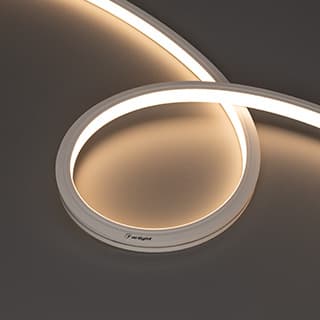 Светодиодная лента герметичная MOONLIGHT-TOP-A140-13x12mm 24V Warm3000 (9.6 W/m, IP67, 2835, 0.5m) (Arlight, Образец) 055591