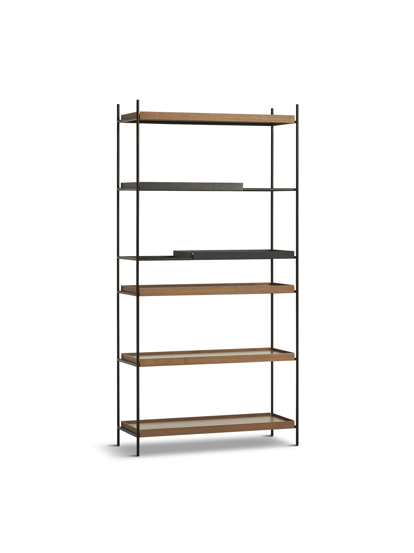 WOUD Tray Shelf (High) - Walnut - Style 24